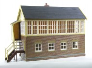 Loughborough Signal Box Kit L365mm  W160mm  H260mm