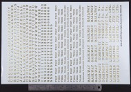 GWR Style Alphanumeric - 5mm