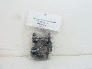 4 Black Steel Wheels 45mm 30.5mm dia 3mm Axle