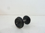 PG500B Blackened Wheels 24.5mm dia 2mm Axle 32mm