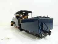 Linda R/C 0-4-0 Live Steam Locomotive Midnight Blue