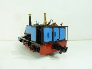Cabbless Quarry Hunslet 32mm Blue w. Red Linging
