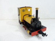 Cabbed Quarry Hunslet 45mm Mustard Yellow w. Red Lining