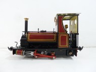 Cabbed Quarry Hunslet 45mm Maroon w. Yellow Lining