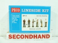 Peco Lineside Kit OP-11 Workmen  Set Of 6