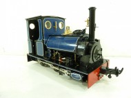 0-6-0 Peckett 45mm Blue W/ Lining Manual