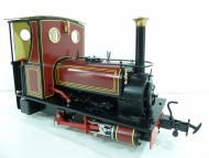 Cabbed Quarry Hunslet 45mm Maroon w. Yellow Lining