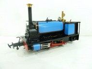 Cabbless Quarry Hunslet 32mm Blue w. Red Linging