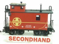 LGB Santa Fe Caboose Unboxed
