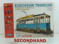 MiniArt 1:35 European Tram Car Kit Complete