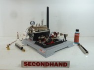 Wilesco D22 Static Boiler Engine W/ Bix Burner Kit