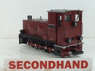 LGB German Diesel Maroon Analogue Unboxed.