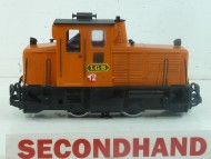 L2061 Orange Diesel Shunter Analogue