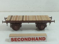 Kit Built Gauge 1 Brown Flat Wagon