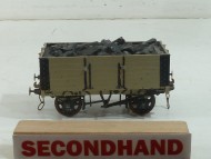 Kit Built 7 Plank Open Wagon With Coal Load