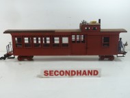 Kit Built Combine Passenger Caboose Unboxed