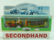 Country Life Dicast Tractor With Log Trailer Unopened