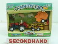 Country Life Diecast Tractor Set Unopened.