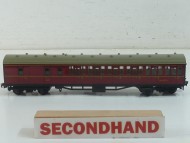 Hornby Dublo Red Suburban Brake 2nd Coach