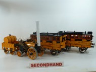 Hornby  Live Steam Stephensons Rocket + Coaches