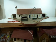 Scratch Built Station With 4 Outbuildings