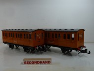 Bachmann Annie & Clarabel Coaches Repainted Unboxed
