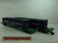 Aristocraft Intermodal Wagon Set W/ MLSContainers Unboxed