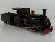 Linda R/C 0-4-0 Live Steam Locomotive Black