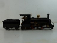Linda R/C 0-4-0 Live Steam Locomotive Black