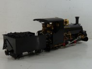 Linda R/C 0-4-0 Live Steam Locomotive Black