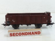 DB 4 Wheel Open Wagon Brown W/ Hut Unboxed