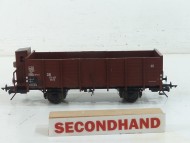 DB 4 Wheel Open Wagon Brown W/ Hut Unboxed