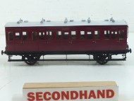 Brass Maroon 4 Wheel Coach Unboxed