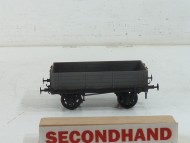 Kit Built Grey 5 Plank Wagon Unboxed