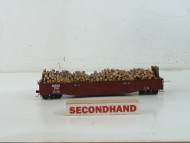 American Models Gondola Car W/ Logs S Gauge