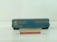 American Models WF&S Blue Box Car S Gauge
