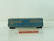 American Models WF&S Blue Box Car S Gauge