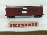 Reefer Wheathered Red Box Car S Gauge