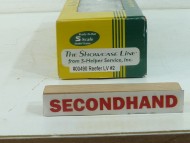 American Models Weathered White Box Car S Gauge