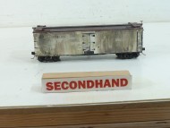 American Models Weathered White Box Car S Gauge