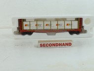 Illinois Central Bulkhead Flat Car S Gauge