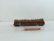 W&FS Gondola With Log Load S Gauge