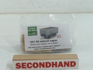 Kitwood Models O16.5 6ft Mineral Wagon Kit 3 Pack