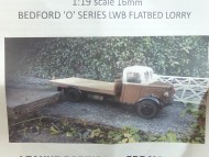 PDF Models Bedford Flatbed Lorry 16mm Scale Kit