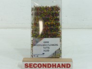 Scenics 6mm woodland flowers tufts x 100