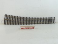 O Gauge Peco R/H Curved Unifrog Point Unboxed