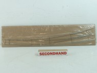 S Gauge L/H CurvedPoint Rails