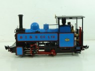 Hudswell Clarke Lined Blue Dual Gauge