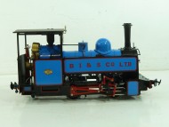 Hudswell Clarke Lined Blue Dual Gauge