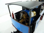 Hudswell Clarke Lined Blue Dual Gauge